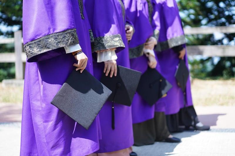 Cap and Gown Parade